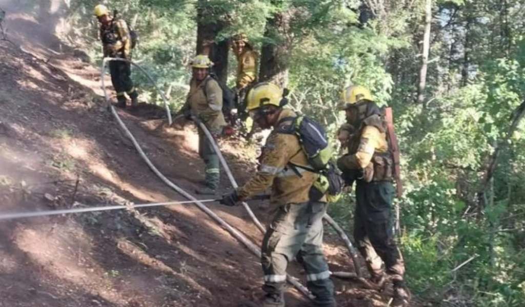 Brigadistas salteños continúa cooperando en el combate de incendios forestales en la provincia de Río Negro