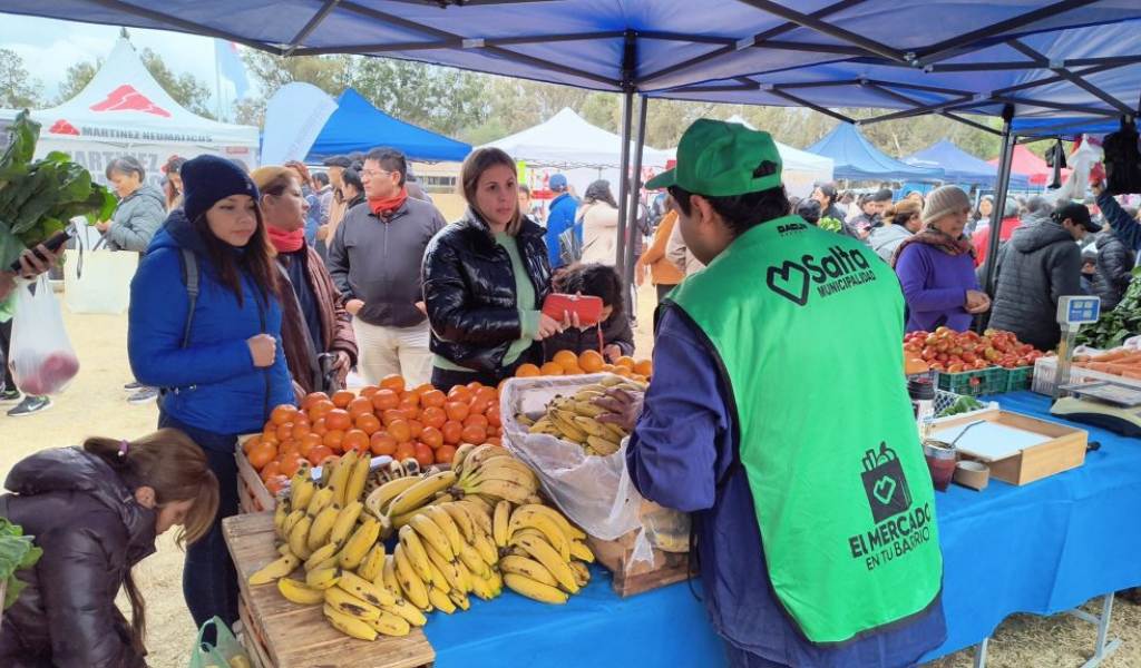 Mañana se realizará “El mercado en tu barrio” en la zona oeste alta 