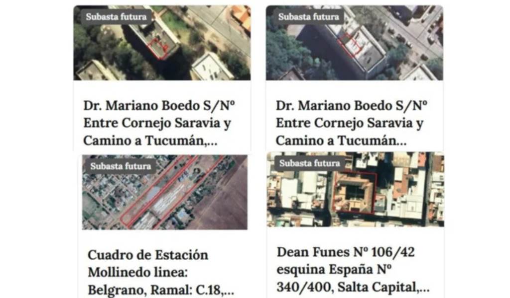 Entre los edificios públicos que Nación rematará en Salta se encuentra el del juzgado federal