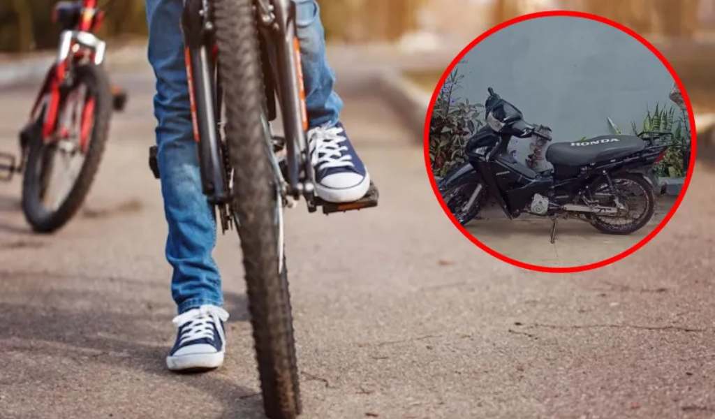 En barrio Solidaridad un motociclista alcoholizado atropelló a un nene que manejaba su bici