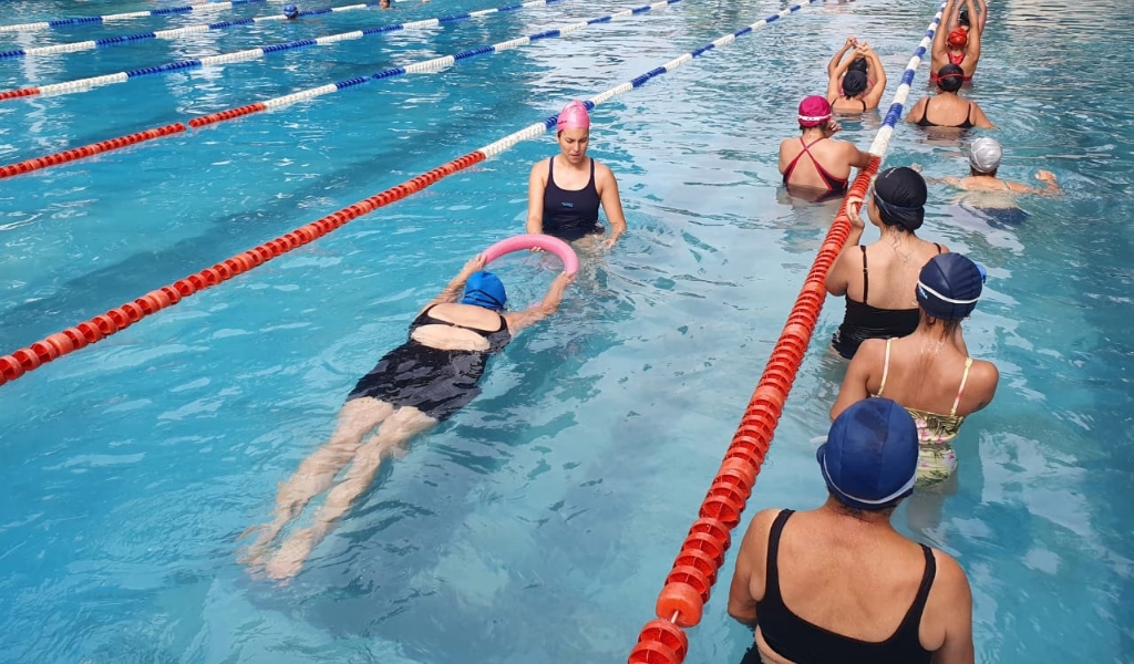 Se viene el primer Aquagym nocturno