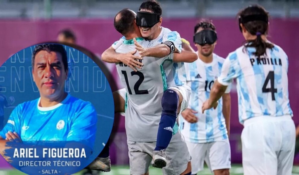 Emoción y orgullo:  Un salteño seguirá siendo el DT del seleccionado argentino de fútbol para no videntes