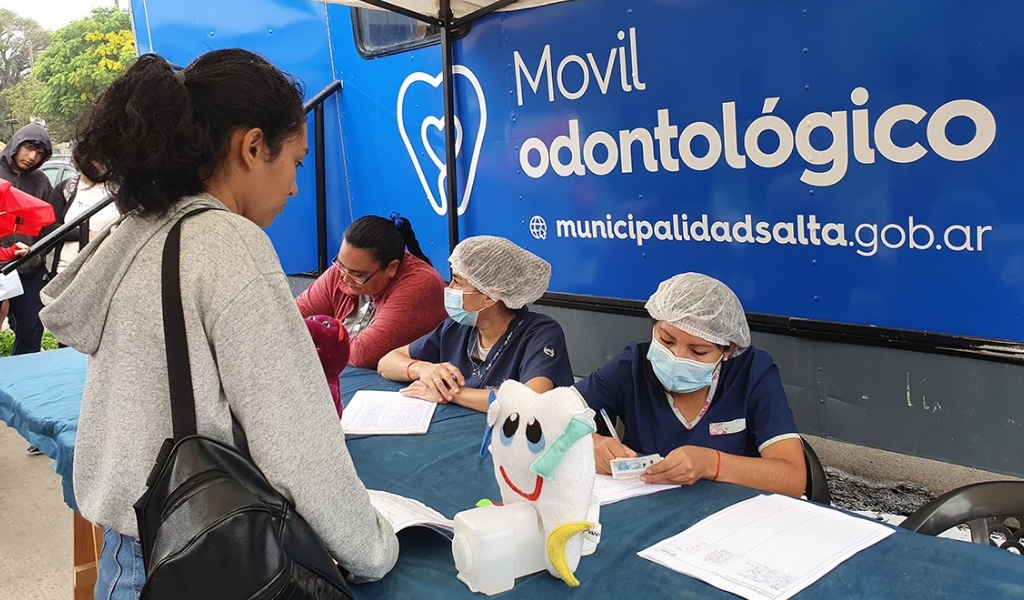 Desde el lunes 1° de julio el Móvil Odontológico atenderá en el Centro Cívico Municipal 