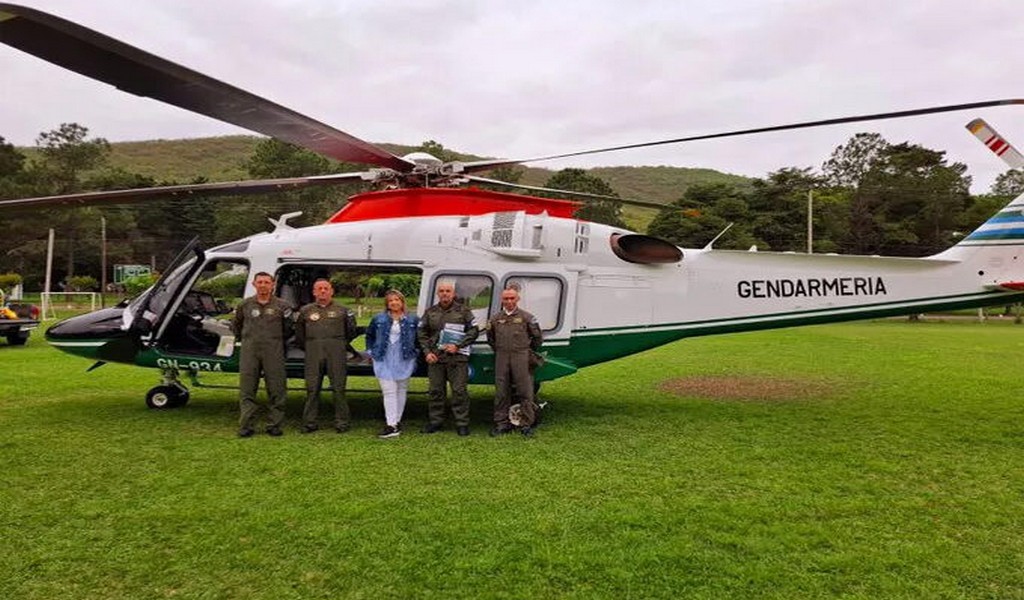 Gendarmería ya está monitoreando con helicóptero la frontera de Salta con Bolivia