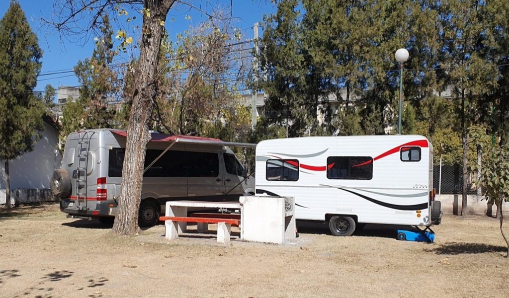 Con 134 motorhomes se alcanzó un récord de ocupación en el Complejo Carlos Xamena