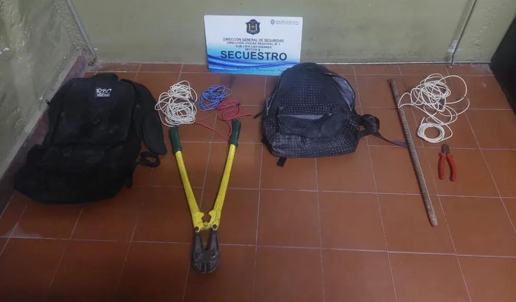 Capturaron a dos personas que intentaron cometer un ilícito en una institución educativa 