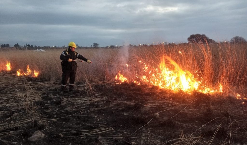 El peligro de incendios se encuentra en Alerta Extremo en el Valle de Lerma