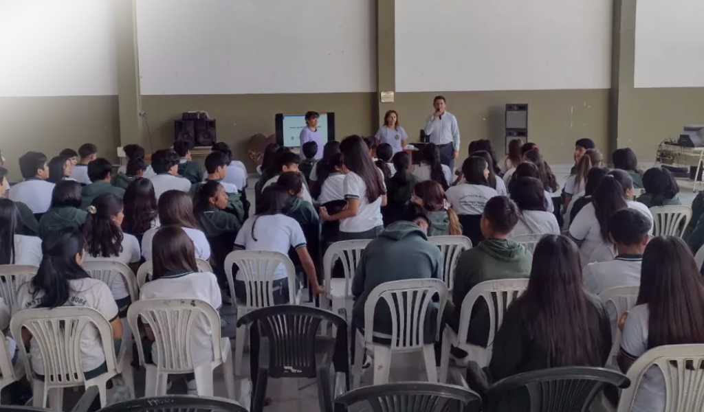 Estudiantes de Rosario de Lerma aprendieron a actuar frente a los impredecibles sismos