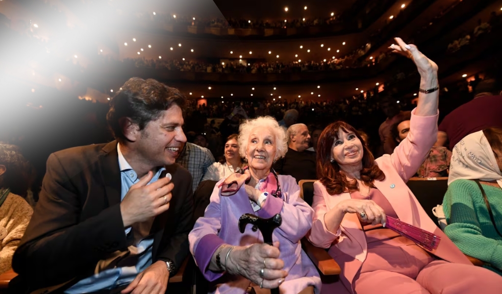 Estela de Carlotto: “Entre Cristina Kirchner y Axel Kicillof hubo una frialdad bárbara, parecían unos chicos”