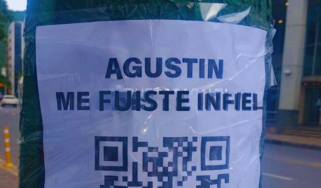 Con carteles pegados en el centro salteño intentan estafar con códigos QR