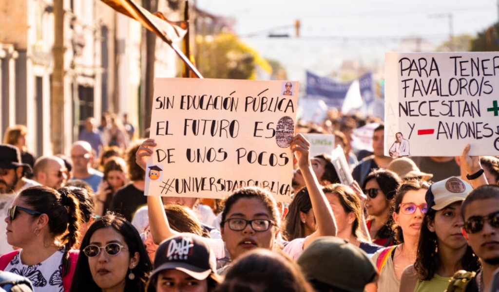 A un día de la marcha universitaria, el Gobierno denuncia falta de control y anticipa veto a la Ley de Financiamiento