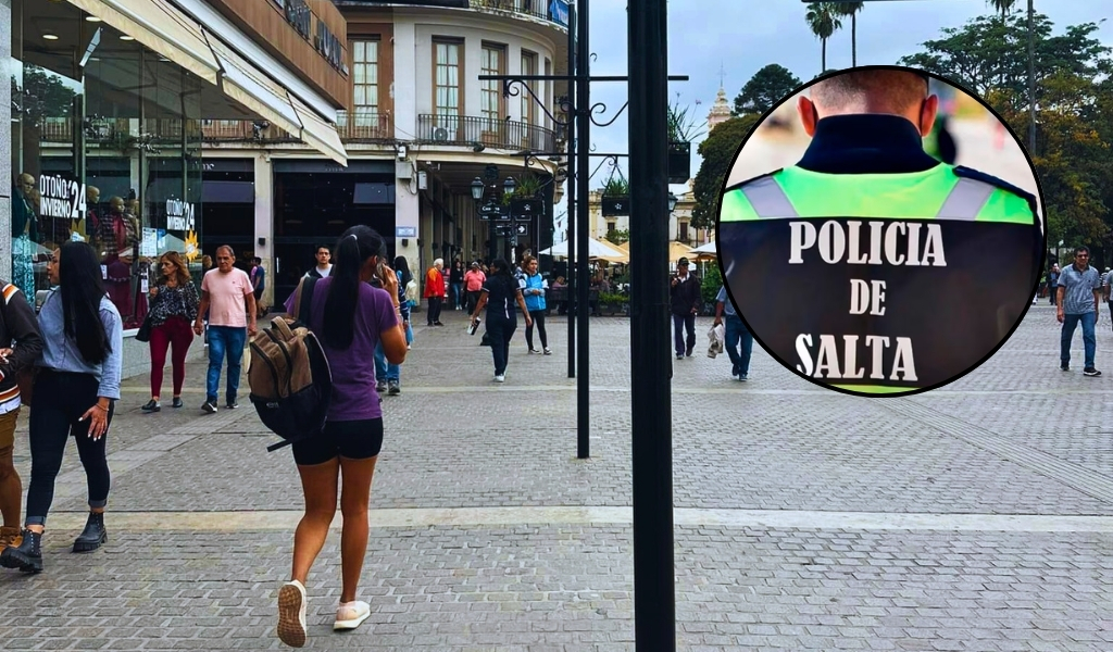 Increíble: Una aspirante a la policía de Salta junto con su novio fueron atrapados robando