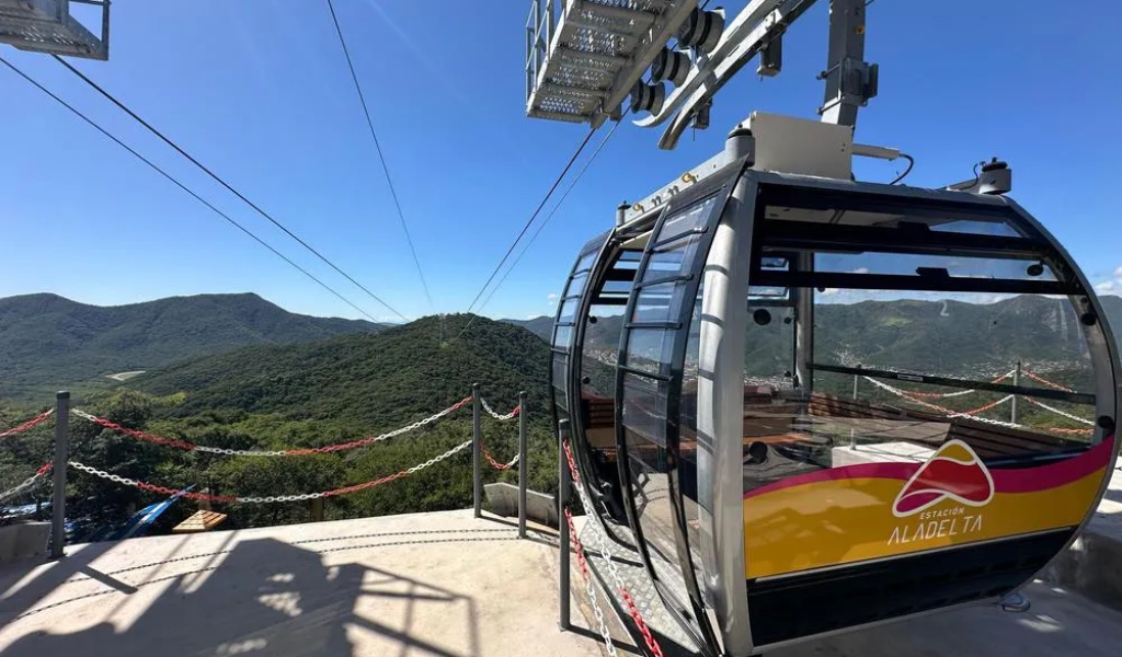 Un rayo cayó en el teleférico AlaDelta y por precaución lo dejan  fuera de servicio por unos días