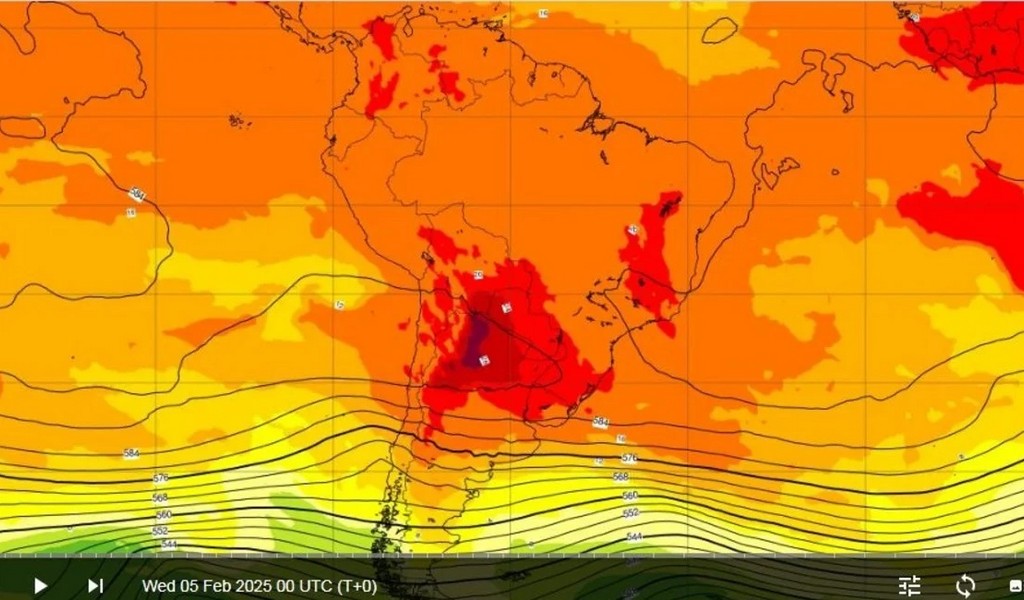 Impresionante: El Chaco salteño vuelve  a ser el lugar más caliente de todo el continente