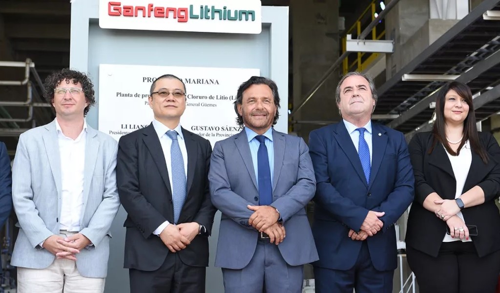 Se inauguró la tercera planta de litio en la provincia de Salta