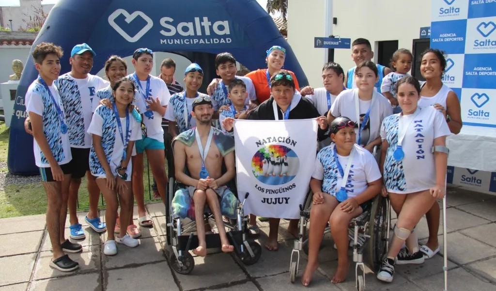 Con casi 500 nadadores se realizó la 2da edición de la Copa Municipal de Natación 