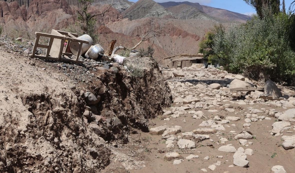 Temporal en Quijano: "El problema no radica en la cantidad de lluvia que cayó, sino en la intensidad con la que se presentaron las precipitaciones."