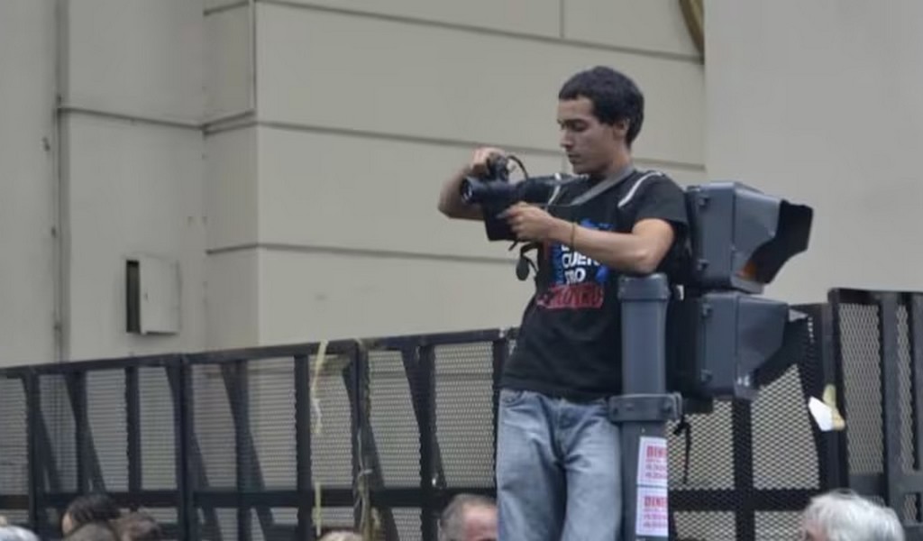 Represión en el Congreso: un fotógrafo está herido de gravedad con fractura de cráneo