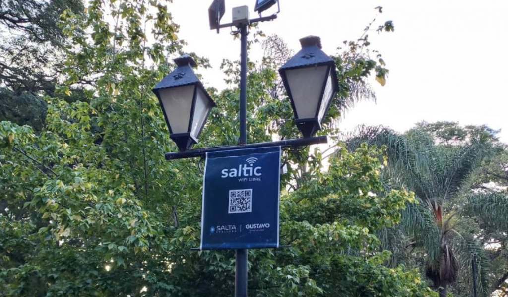 En Salta, hay casi 200 plazas públicas con Wi-Fi gratuito