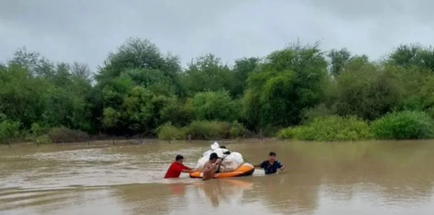 Las intensas lluvias en Bolivia podrían provocar una nueva crecida del río Pilcomayo
