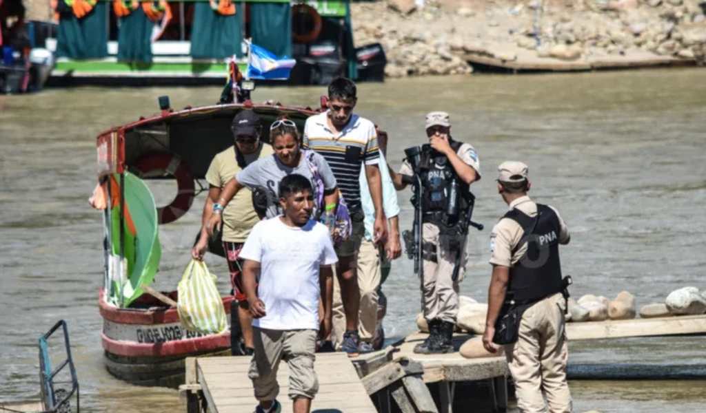 Armaron otro paso ilegal a 2 km del cerco perimetral de Aguas Blanca