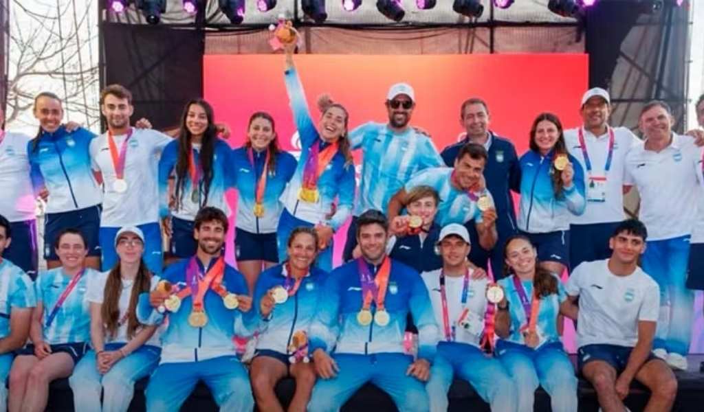 Argentina terminó segunda en los Juegos Suramericanos de Santa Fe y superó su cosecha de medallas de oro de 2022