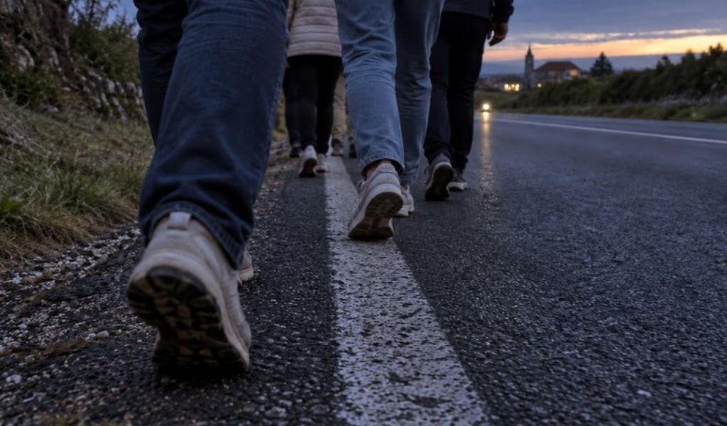 En Güemes 5 mujeres que peregrinaban desde Apolinario Saravia fueron atropelladas por un motociclista alcoholizado