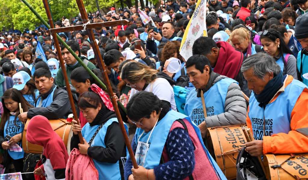 Latidos de fe: 300 peregrinos completaron su travesía desde la Quebrada de Escoipe para abrazar al Señor y la Virgen del Milagro