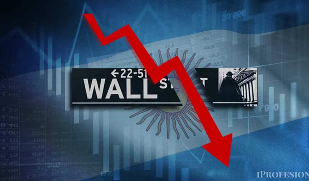 Efecto Brasil: las acciones argentinas se desploman hasta 11% en Wall Street y suben el dólar y el riesgo país llegó a 745