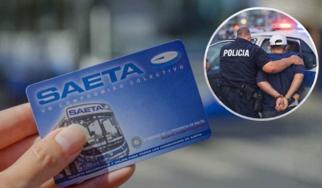 El asaltante que le hizo el trabajo fácil a la policía: Una tarjeta de Saeta en su poder lo vinculó con un robo con arma