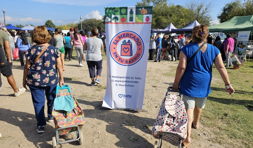 El mercado en tu barrio llega al B° Roberto Romero con precios imperdibles
