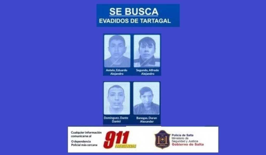 Atraparon al tercer preso que se escapó de la comisaría de Tartagal: Quedan 4 prófugos