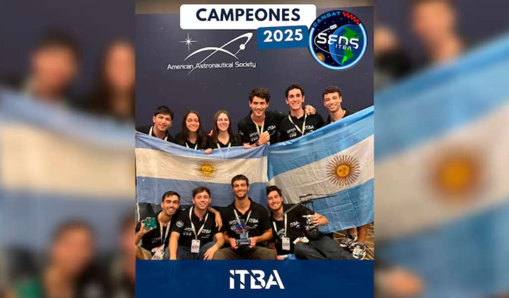 Diez estudiantes argentinos ganaron el mundial aeroespacial organizado por la NASA