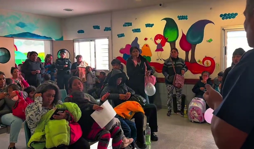 El Hospital Materno Infantil: Está desbordado por la gran cantidad de pacientes con complicaciones respiratorias graves