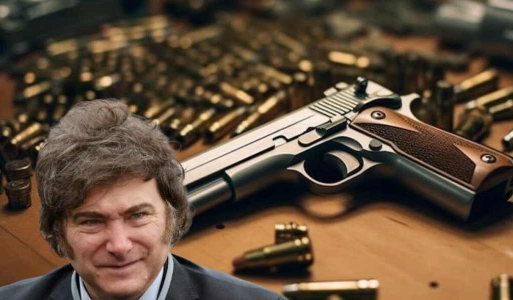 Milei le copia a Estados Unidos y autoriza a civiles la compra de armas semiautomáticas y de asalto