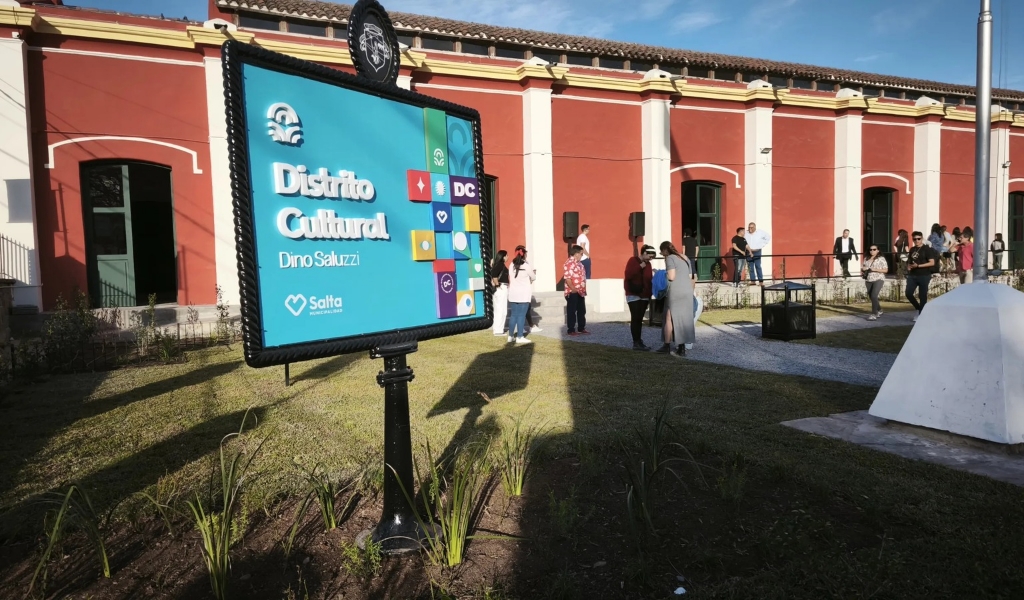 El Distrito “Dino Saluzzi” abrió sus puertas para la cultura y el arte