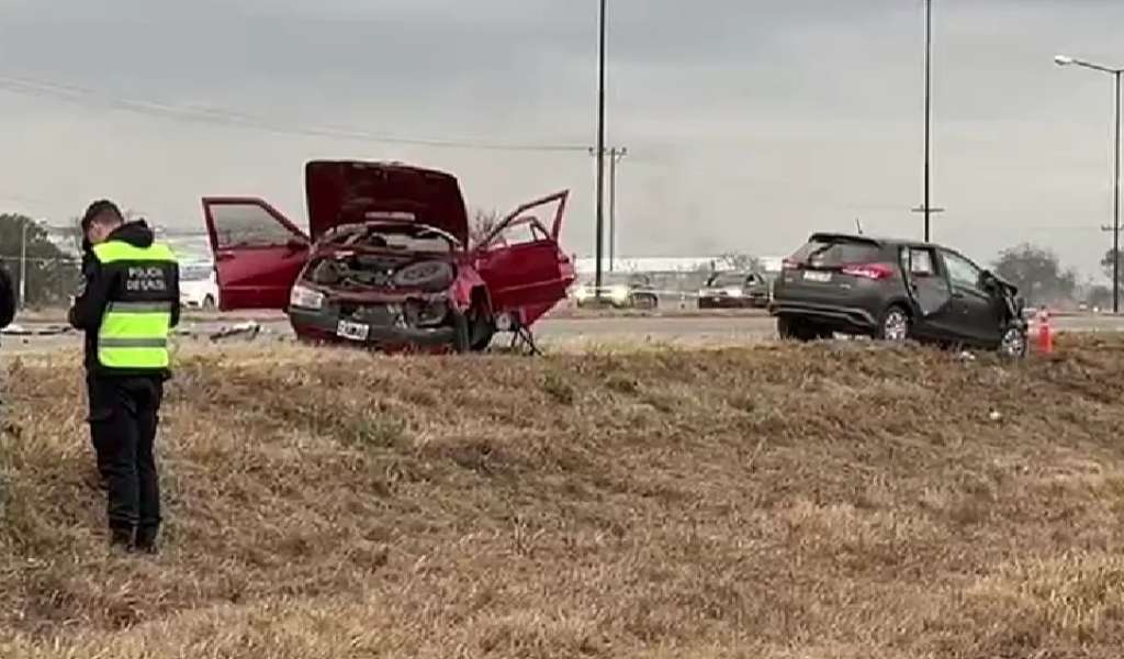 Falleció un hombre en un terrible accidente ocurrido esta mañana en Circunvalación Oeste
