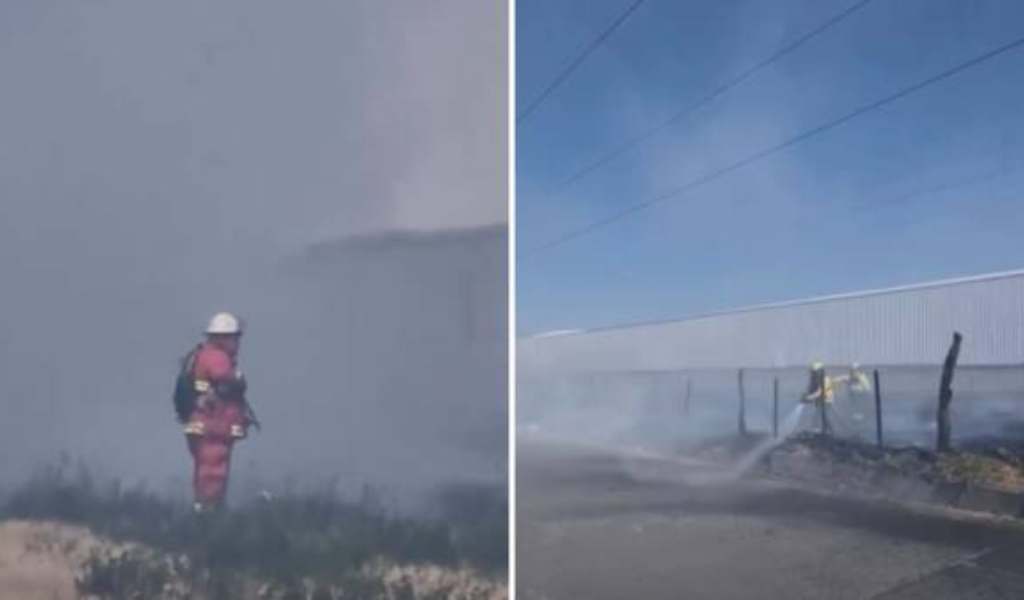 Un joven es buscado intesamente por iniciar un incendio en las inmediaciones de la Embotelladora del Norte