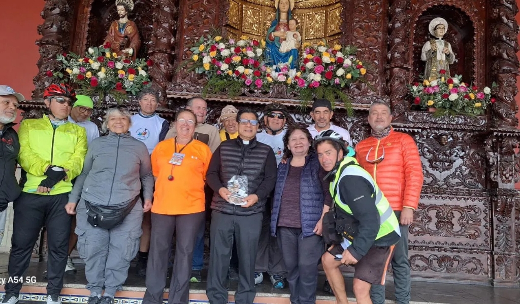 20 fieles comienzan una peregrinación histórica desde  Lima (Perú) hasta la Catedral Basílica de Salta