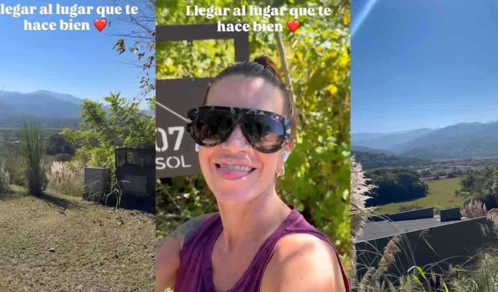 La actriz mostró el imponente entorno en el que se encuentra la propiedad que comparte con Ramiro Ponce de León en la provincia norteña
