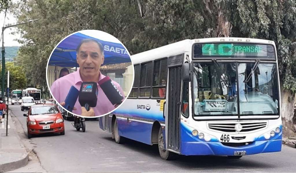 Desde SAETA aseguran que no habrá subas del boleto en lo inmediato: "Por ahora le damos tranquilidad a la gente"