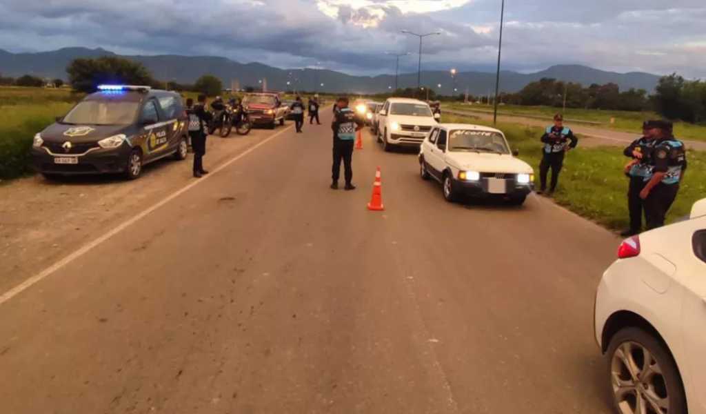 Fiestas de Año Nuevo: La Policía Vial de Salta sancionó a más de 100 conductores alcoholizados