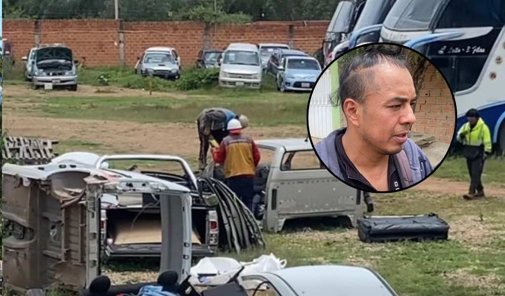 Robaron su camioneta en Argentina y la encontró en Bolivia. La Aduana de ese páis la está haciendo chatarra porque no pagó 10 mil dólares