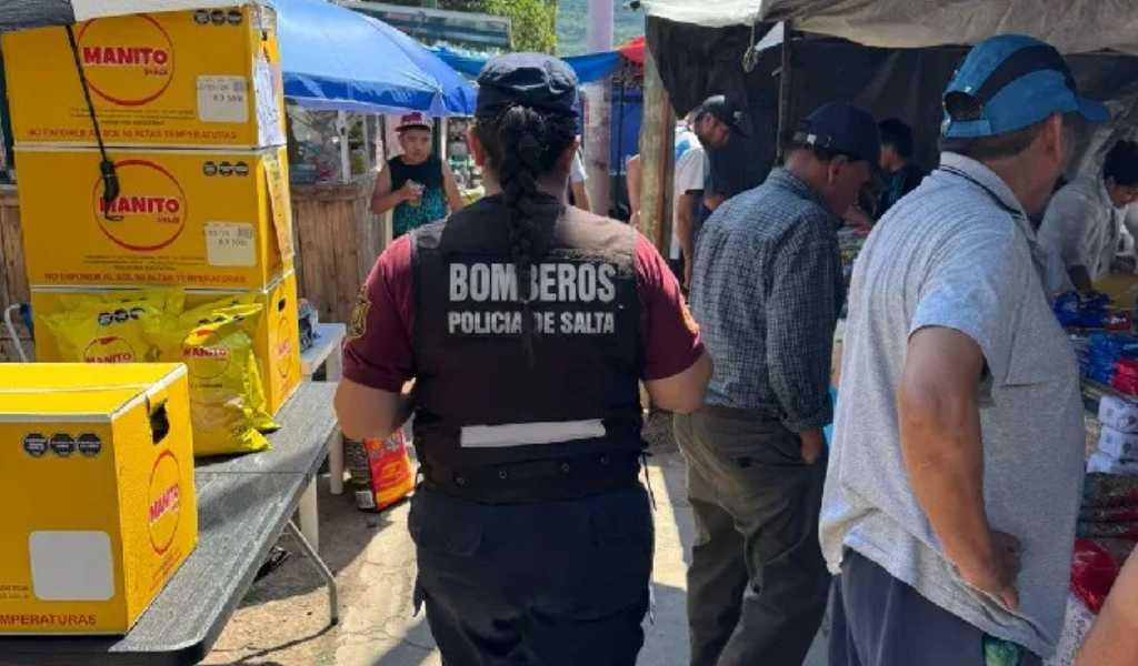 Aumentan los controles en la ciudad de Salta para erradicar la venta de pirotecnia sonora en toda la ciudad