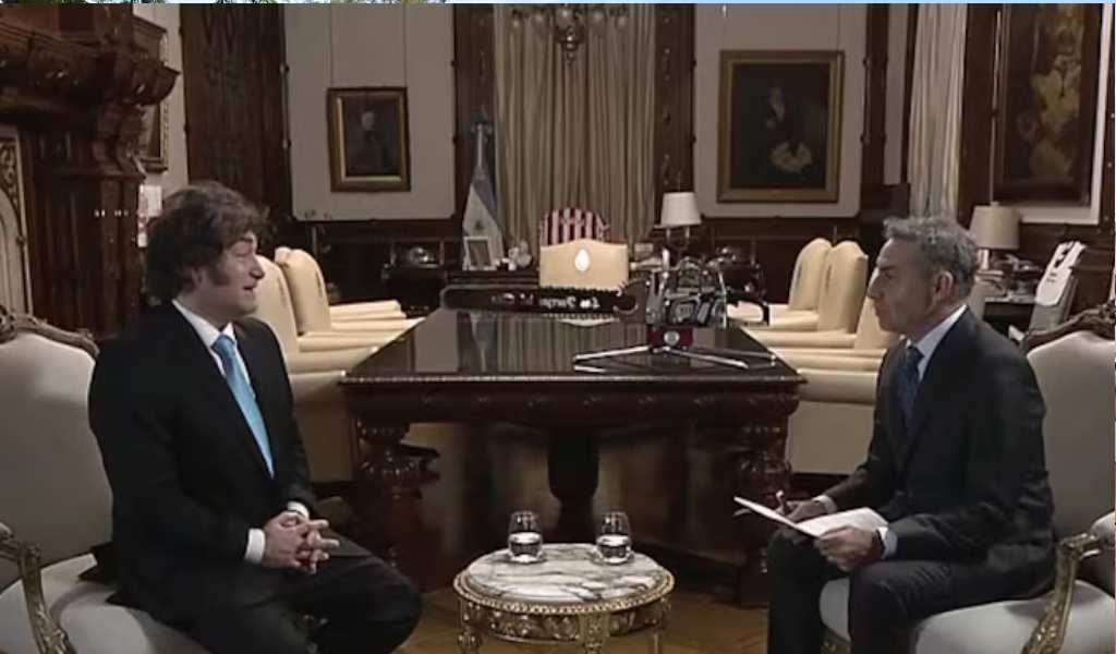 Milei: "Dicen que se consume cada vez menos pero estamos en máximos históricos de consumo. Es el mayor de los últimos 8 años"