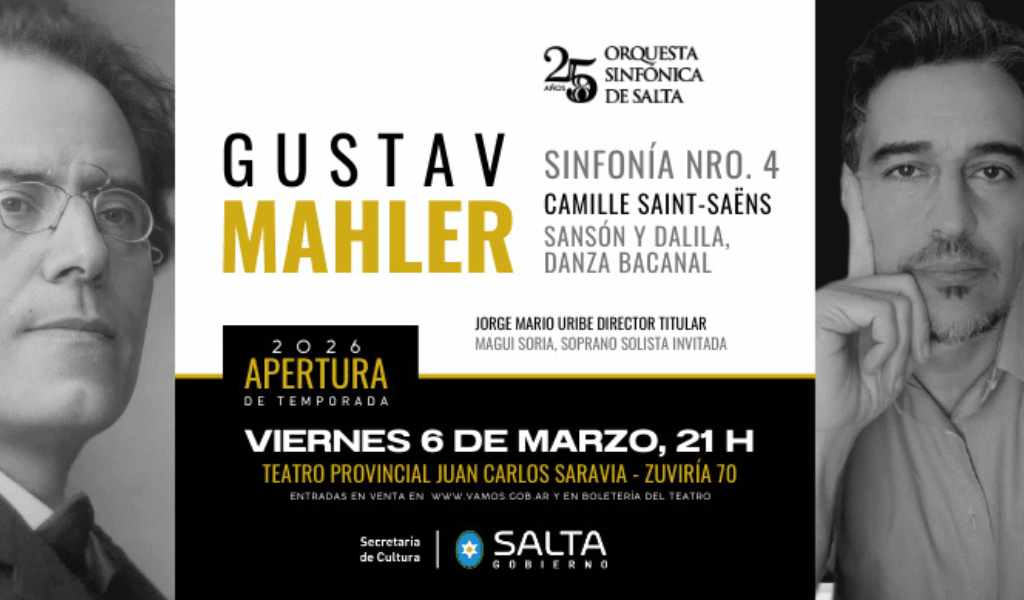 La Orquesta Sinfónica de Salta celebra sus Bodas de Plata: "Es considerada una de las orquestas más prestigiosas del país"