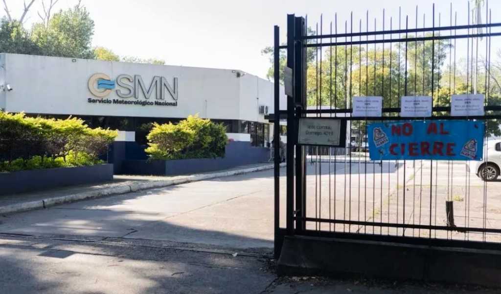 "No hay datos" del Servicio Meteorológico Nacional porque Nación echó a sus empleados: "muchas estaciones ya no reportan de noche"