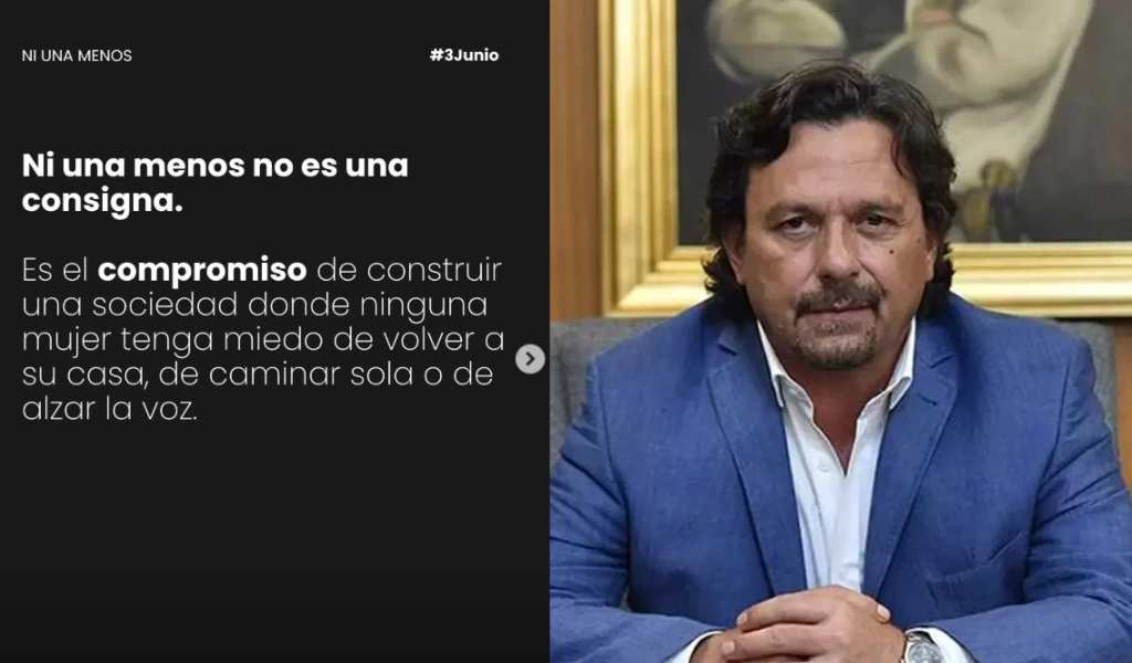 Sáenz:  "Hay que construir una sociedad donde ninguna mujer tenga miedo de volver a su casa, de caminar sola o de alzar la voz"