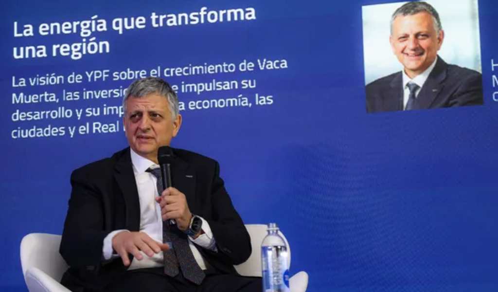 Horacio Marín, sobre el proyecto RIGI de YPF: "Va a generar 20.000 puestos de trabajo"