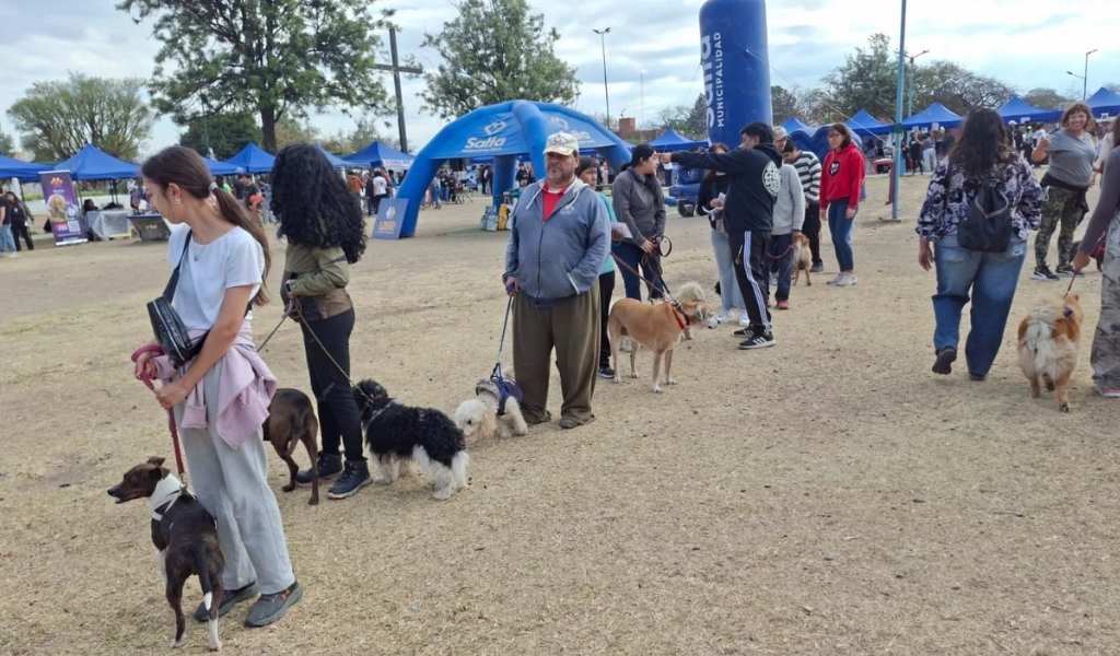 "La Muni Animal" ofreció adopciones, vacunación y castraciones en la plaza del Deporte de Tres Cerritos